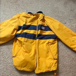 cute oversized cape cod rain coat